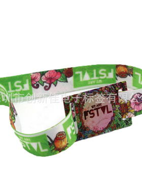 NFC编织腕带,音乐会门票,马拉松计时,人员识别 ,I CODE SLIX芯片