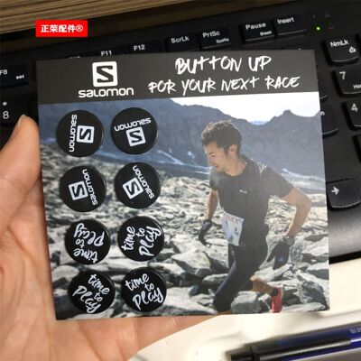马拉松号码扣 号码布扣 跑步扣 号码牌固定扣 服饰配件