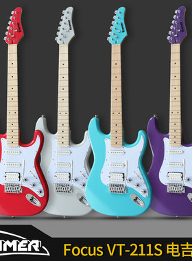 KRAMER柯瑞玛 Focus VT-211S演出摇滚金属初学者升阶电吉他jita