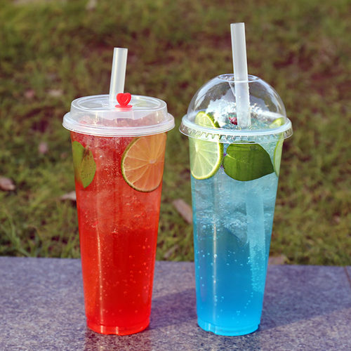 一次性pp吸塑杯外卖奶茶杯