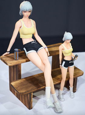 【定金】UNIQUE ART 灵笼白月魁健身服/便装版 1/6 1/12手办摆件
