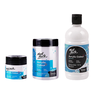 蒙玛特丙烯颜料套装蒙马特丙烯颜料丙烯墙绘涂色墙画丙烯画工具白色黑色金色美术生专用涂墙炳稀炳漆防水丙稀