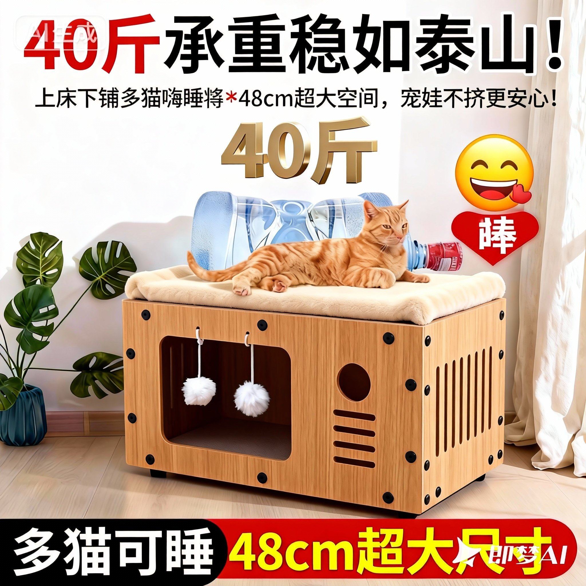 猫窝猫抓板一体封闭式猫爪板四季通用猫屋冬季幼猫床沙发猫咪用品,宠物/宠物食品及用品,猫窝/屋/帐篷/沙发,淘宝优惠券,粉丝福利购,淘宝优惠卷