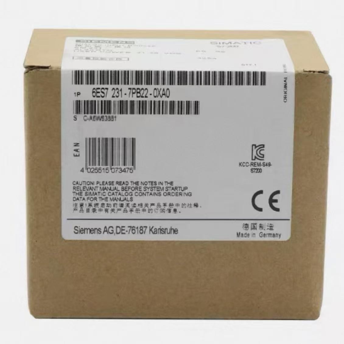 西门子PLC模拟输入EM231模块6ES7231-7PB227PD22/7PF22/7PC22-0XA