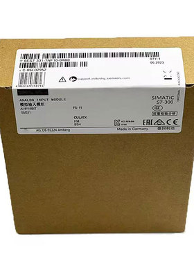 6ES7 331-7NF10-0AB0 西门子模拟量模块 全新原装