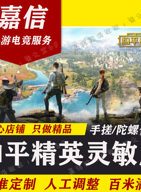 和平精英灵敏度调试苹果安卓手机代调和平经英灵敏度键位改陀螺仪