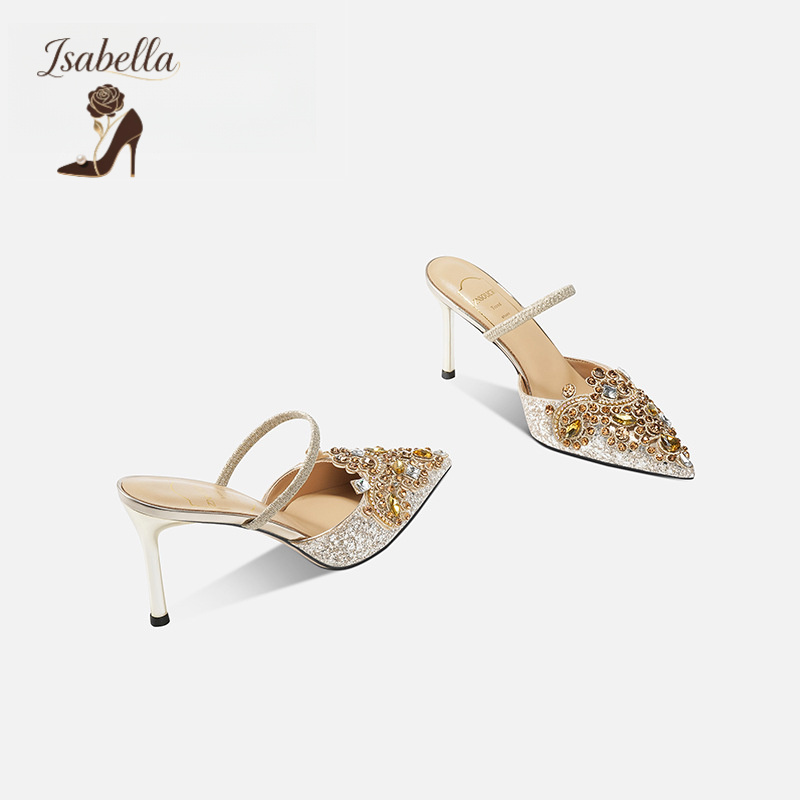 Isabella轻奢新款羊皮韩版时尚水