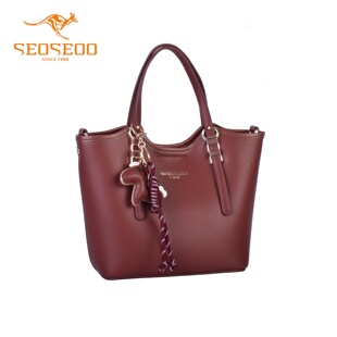 SEOSEOO/九州袋鼠女包正品2025新款小众菜篮子包百搭手提包792499