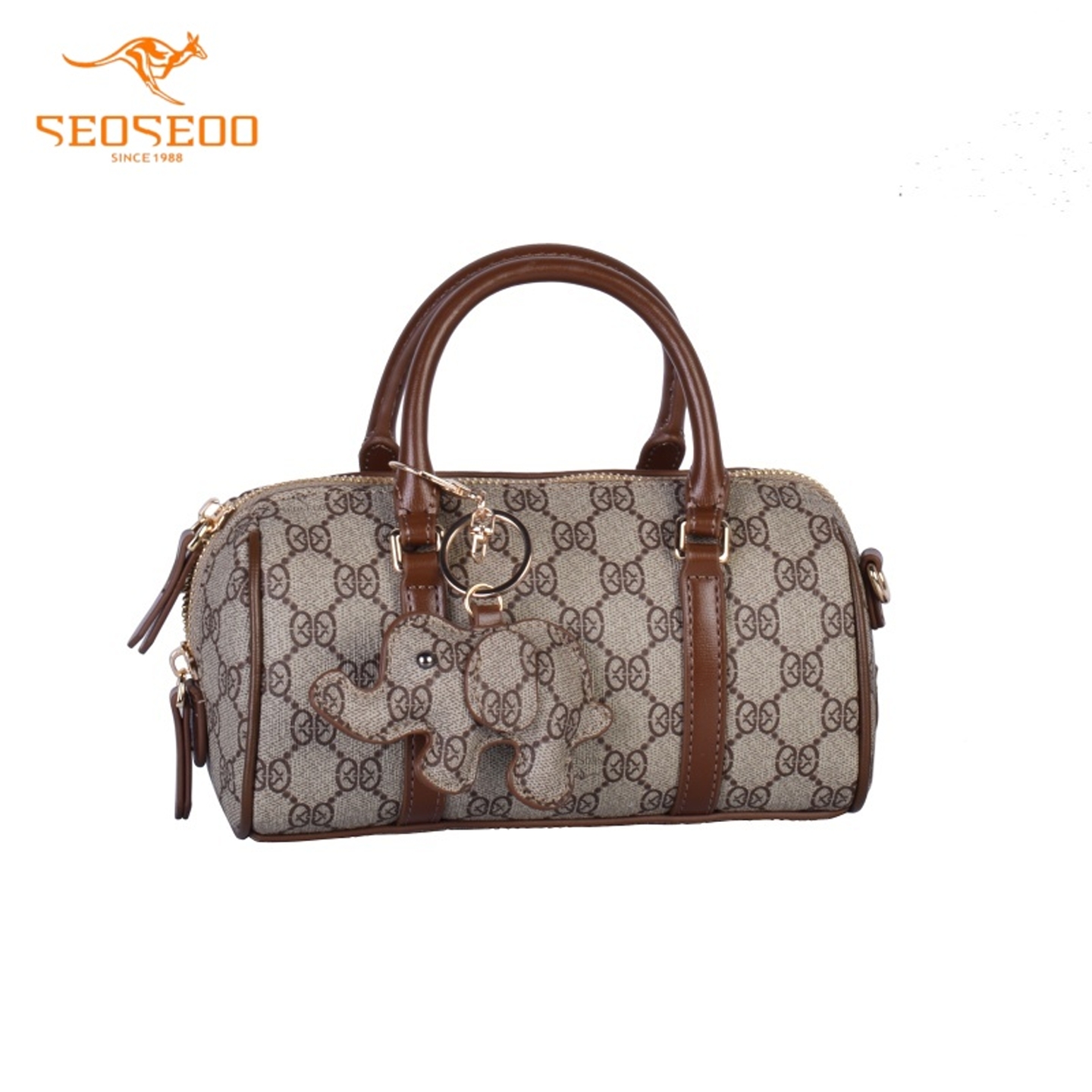 SEOSEOO九州袋鼠枕头包小众女包