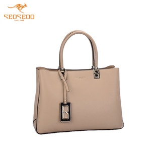 小众真皮手提包通勤单价761240 2025新款 SEOSEOO 九州袋鼠女包正品