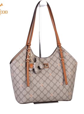 SEOSEOO九州袋鼠女包正品2025新款小众印花托特包手提包斜挎78646