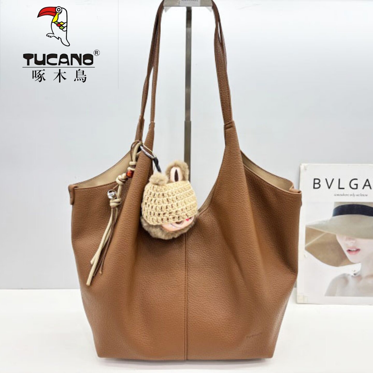 TUCANO/啄木鸟商场同款女包2026新款小众大容量托特包单肩TBK6681