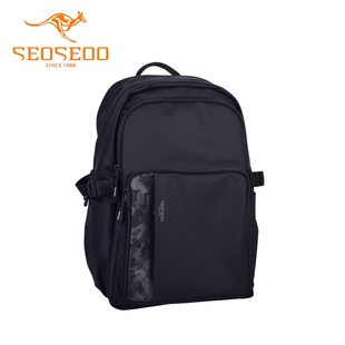 SEOSEOO九州袋鼠男包2026新款商场同款小众迷彩斜挎包双肩包69191