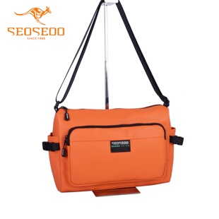 SEOSEOO九州袋鼠男包2026新款商场同款小众轻便布单肩斜挎包69194