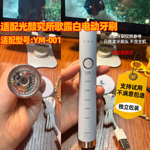 适配时光颜究所电动牙刷头YAMAN雅萌YM-001/for歌露白替换刷头