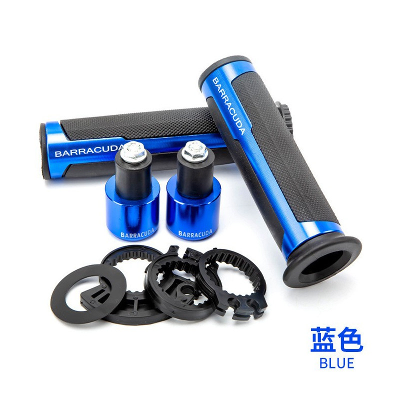 오토바이 핸들 바 플라스틱 알루미늄 합금 작은 닌자 턴테이블 수평선 스로틀 핸들 커버 범용 오토바이 수정 액세서리