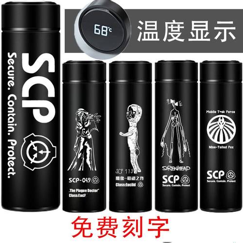 基金会保温水杯子ins二次元