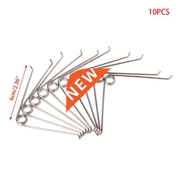 10Pcs V Shape Steel Compression Spring Gardening Scissors Ac