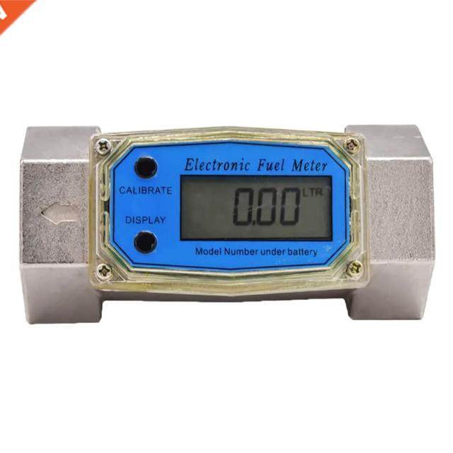 Electronic Digital Flowmeter Liquid Water Turbine Flow Meter