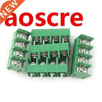 5 Pcs 4 Pins 7.62mm Pitch PCB Mount Screw Terminal Block