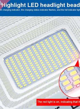 00W 1400 LEDs Solar Light Outdoor Solar Lamp Waterproof For