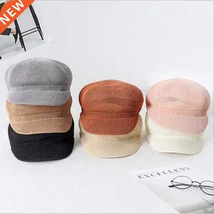 Short Brim Hollow out Breathable girl outdoor beret Shading