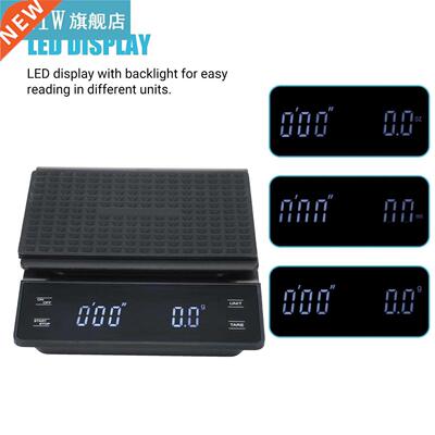 Portable 0.g~000g High Precision Digital Waterproof Surfac