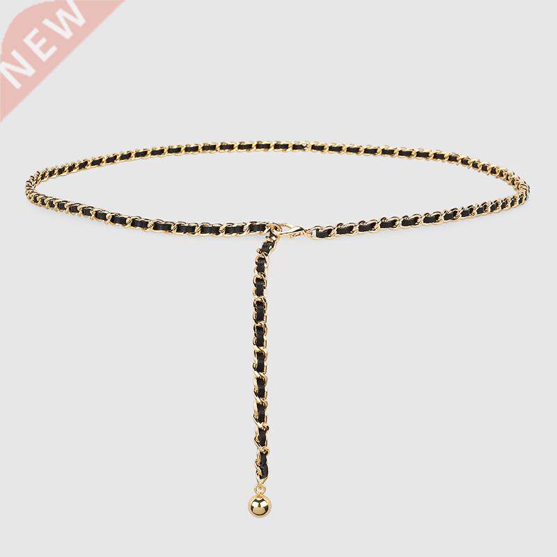 womens long belt designer white size waist chain adjustable