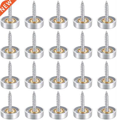20 Pcs Stainless Stand Off Bolts Mount Standoffs Sign Advert