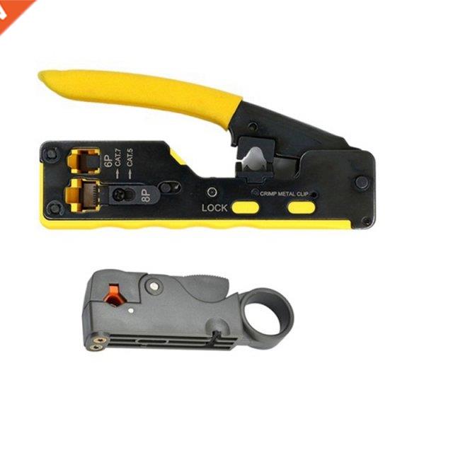 Rj45 Plers Crmper Cat5 Cat6 Cat7 Network Tool Rg Rj 45 Eth