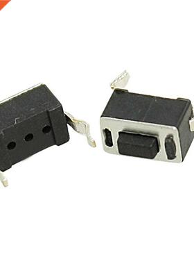 50x Tact Push Button Switch 2 Pin DIP Through Hole 3x6x4.3mm