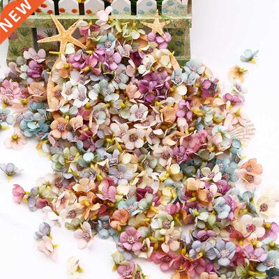50/100pcs Multicolor Daisy Flower Head Mini Silk Artificial