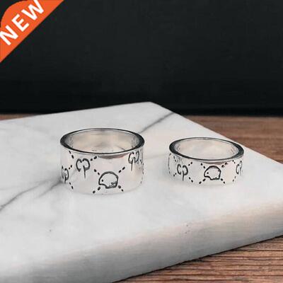 925 sterling silver rings for men and women ghost series Cla