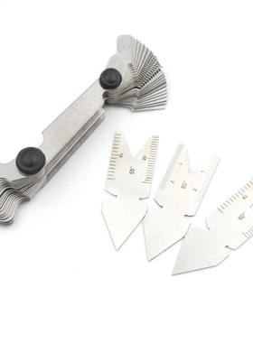 52 Pcs Screw Thread Pitch Cutting Gauge Tool Set Centre Gage