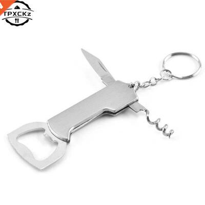 1pc Beer Bottle Opener Creatve Keychan Handle Opener Mult