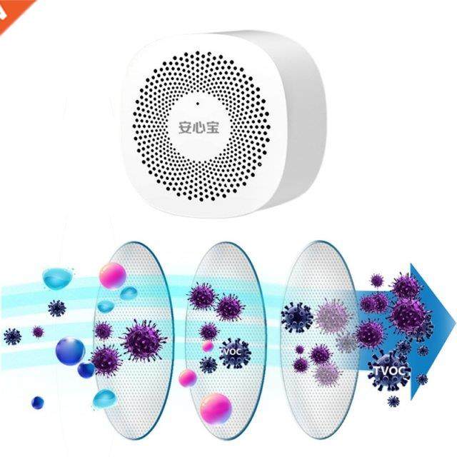 Air Quality Phone APP Monitor CO2 Formaldehyde TOVC Carbon D