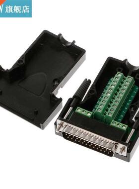 DB25 Male/Female Screw D-SUB 25Pin Plug Breakout Terminal So