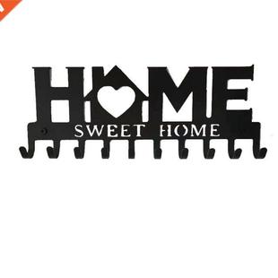 Rack Wall Home Sweet For Mount Decor Key Hook Holder