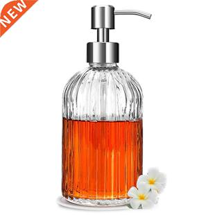 400ml Soap Dispenser Shampoo Liquid Hand Soap Bottle with St