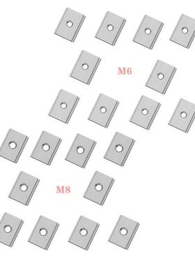 10 Peces/Set T-Slot Nuts M6/M8 T-Track Slder Sldng Nut M