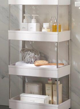 2/3/4 Tier Rolling Utility Cart Storage Shelves with Roller