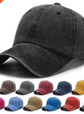 New Unisex Baseball Cap Men Women Snapback Hat Retro Dad Hat