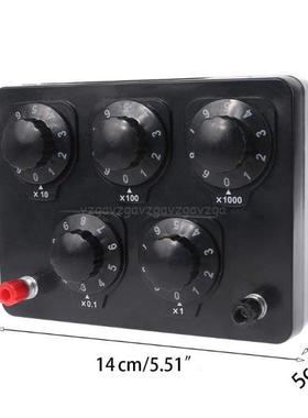 0-9999.9 Ohm Variable Resistance Box Decade Resistor Experim