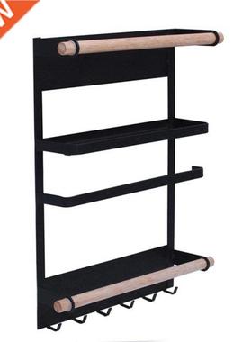 Kitchen Rack Fridge Magnetic Organizer -Design Paper Towel H