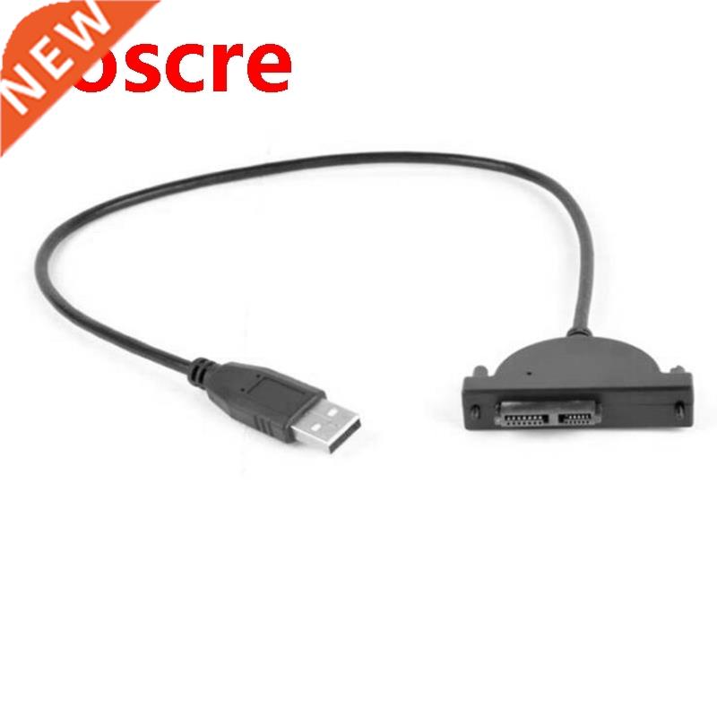 USB2.0 SATA Optical Disc Drive Cable, 6+7Pin Conversion Cabl