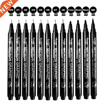 12 Pcs Fineliner Pens Waterproof Archival Ink Art Markers D