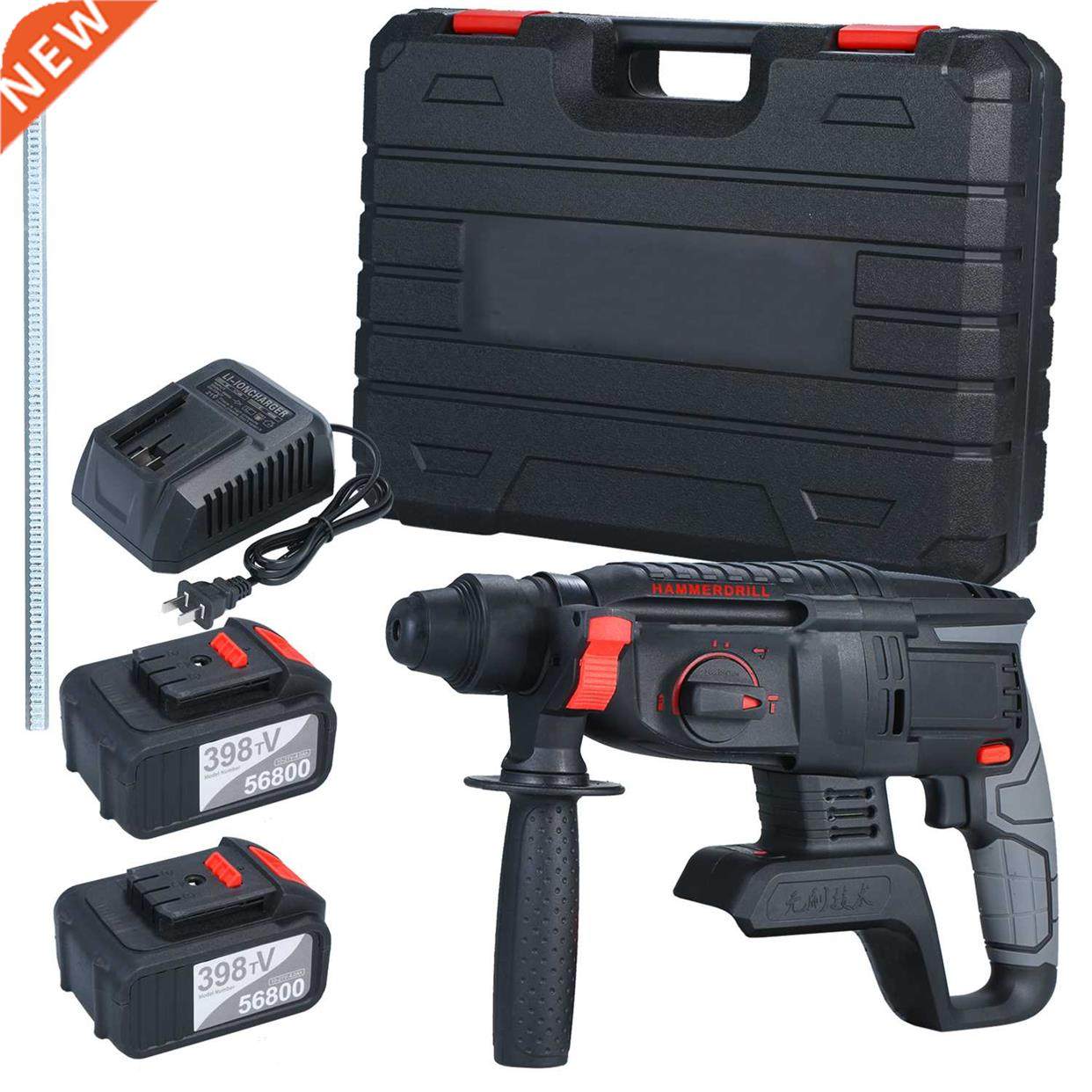 21V Brushless Heavy Duty 4 Function Rotary Hammer Drill SDS-