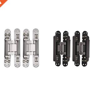 Hinges Inch Door Invisible Concealed 2Pcs