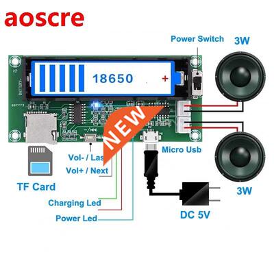 2*3W PAM8403 Mini Power Audio Stereo dual channels Amplifier