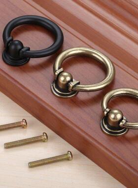 1Pc Vintage Cabinet Furniture Knob Zinc Alloy Drawer Pull Ri